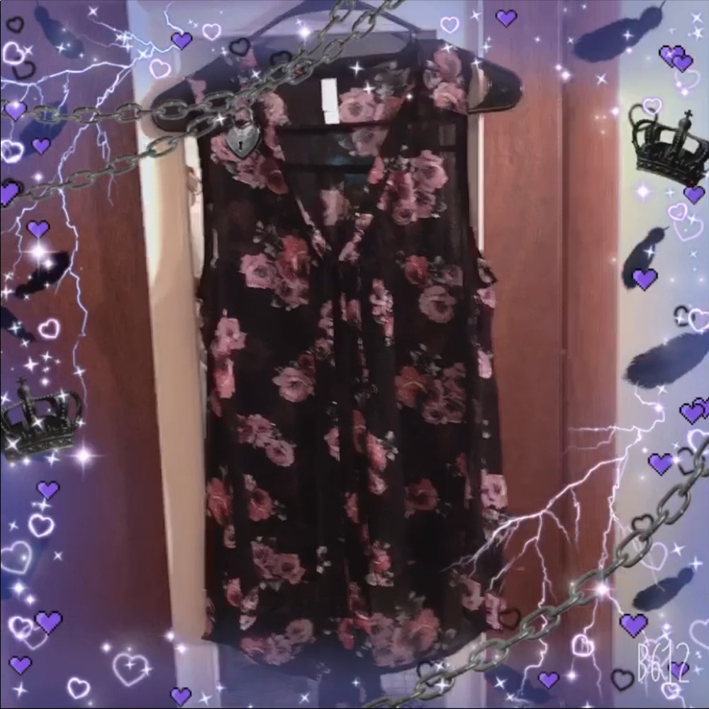 Sheer blouse